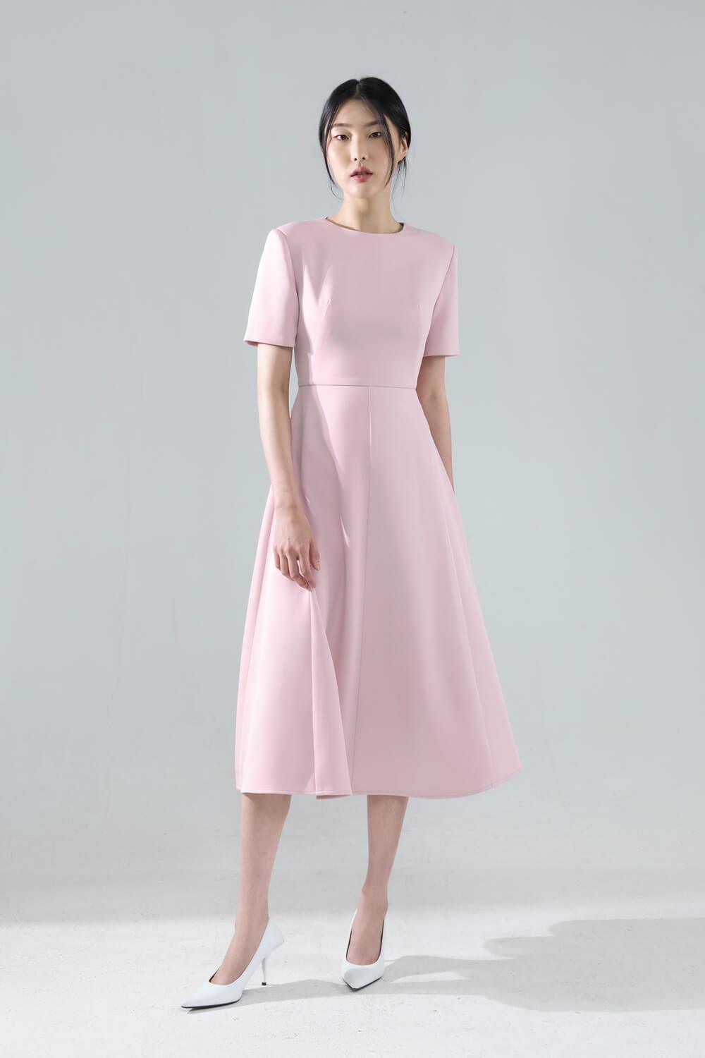 Feryn Round Neck Dress MEAN BLVD