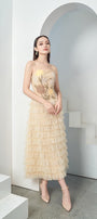 Finalie Ruffle Layered Dress MEAN BLVD