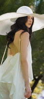 Fistula Straight Wide Leg Silk Extra Long Length Pants MEAN BLVD