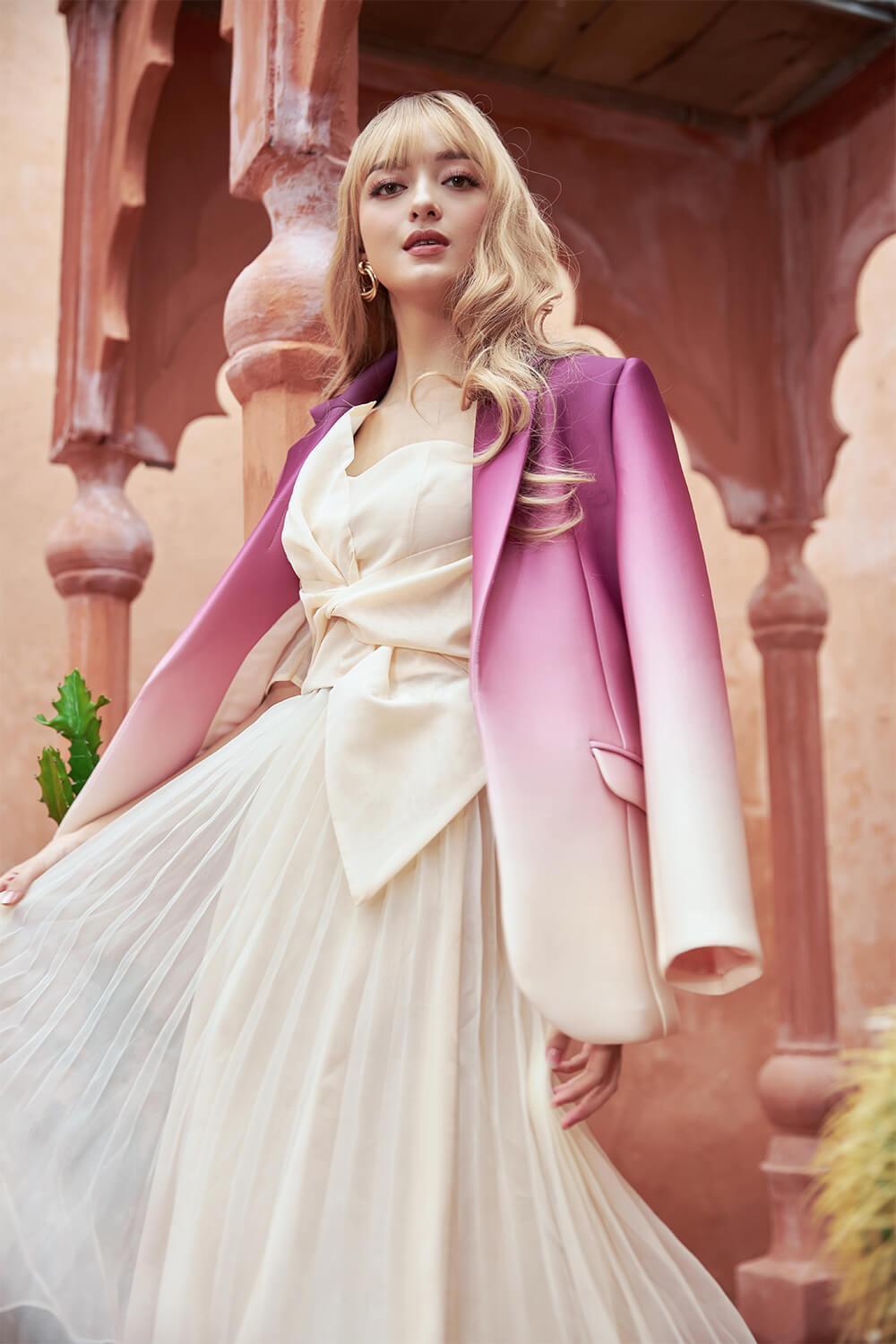 Fluxy Ombre Blazer - MEAN BLVD