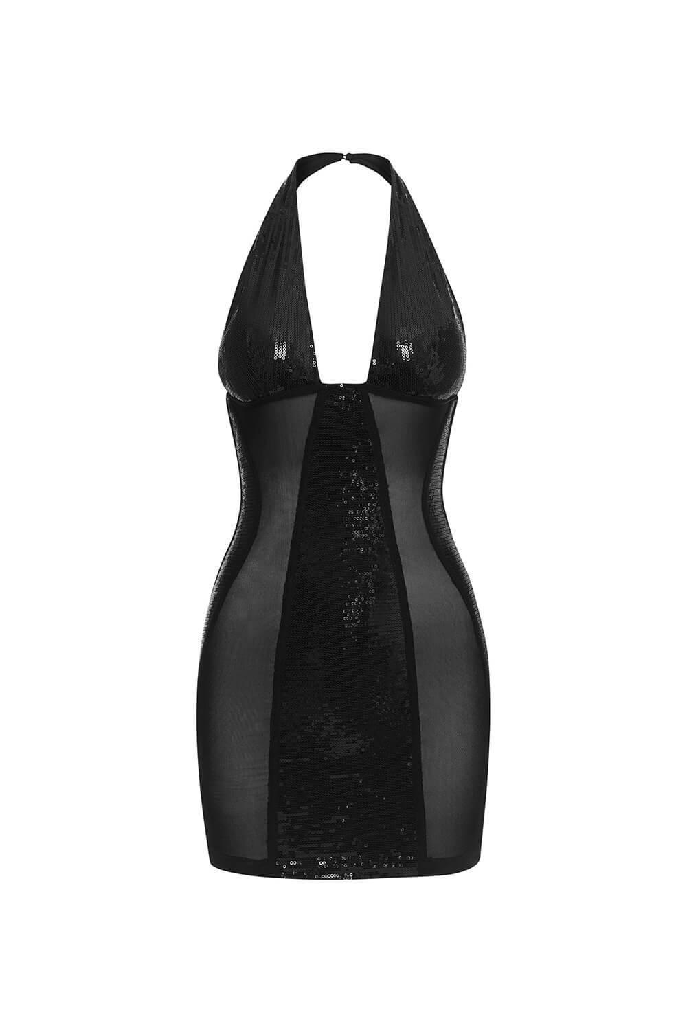 Galilea Bodycon Bustier Sequin Mini Dress - MEAN BLVD