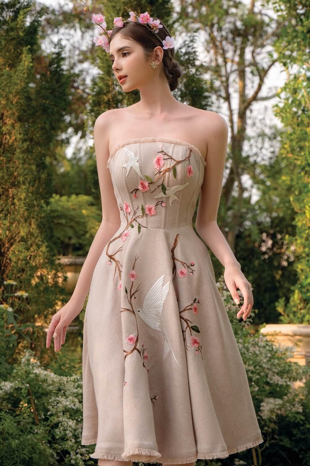 Gladi Strapless Dress MEAN BLVD