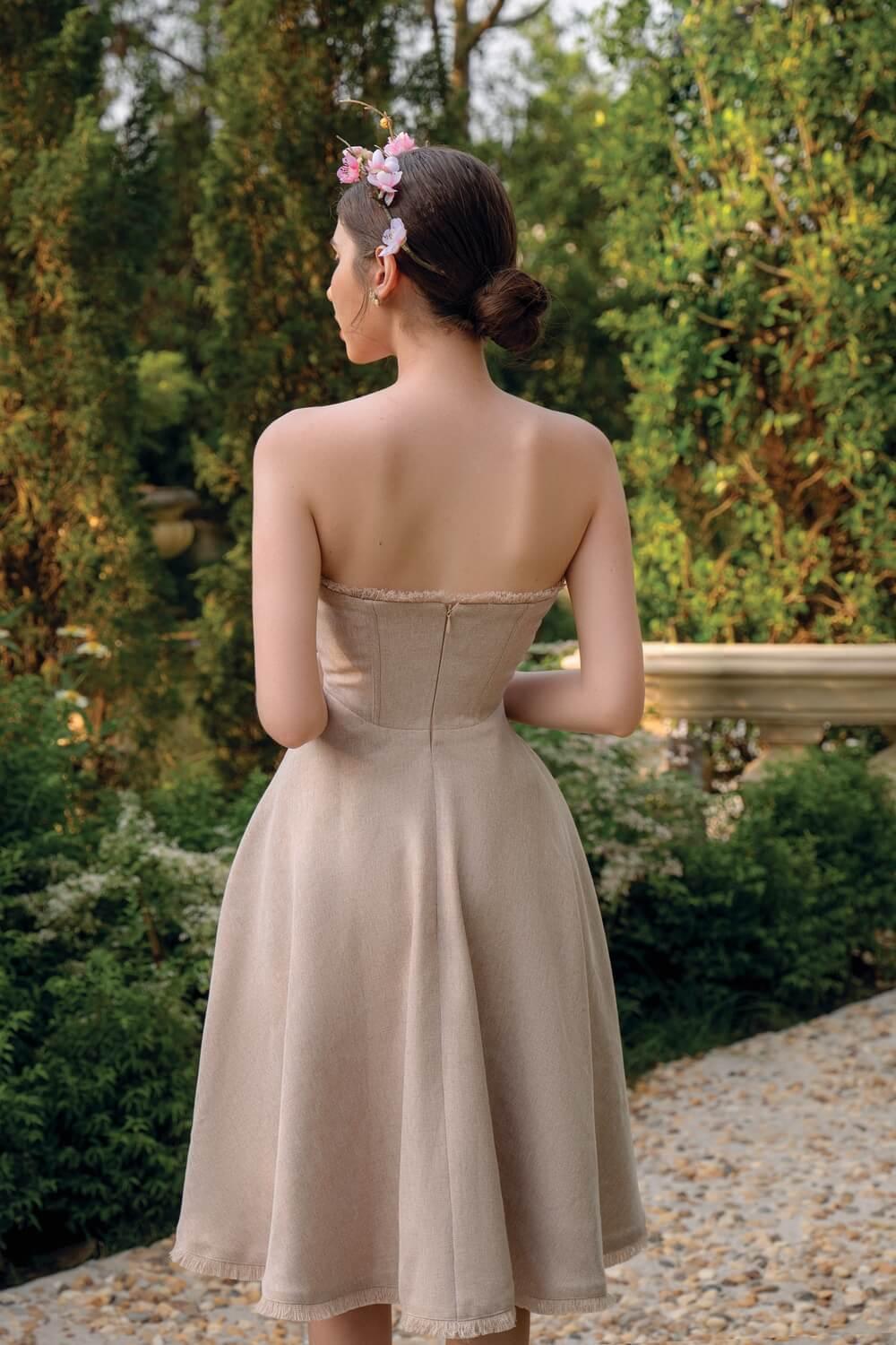 Gladi Strapless Dress MEAN BLVD