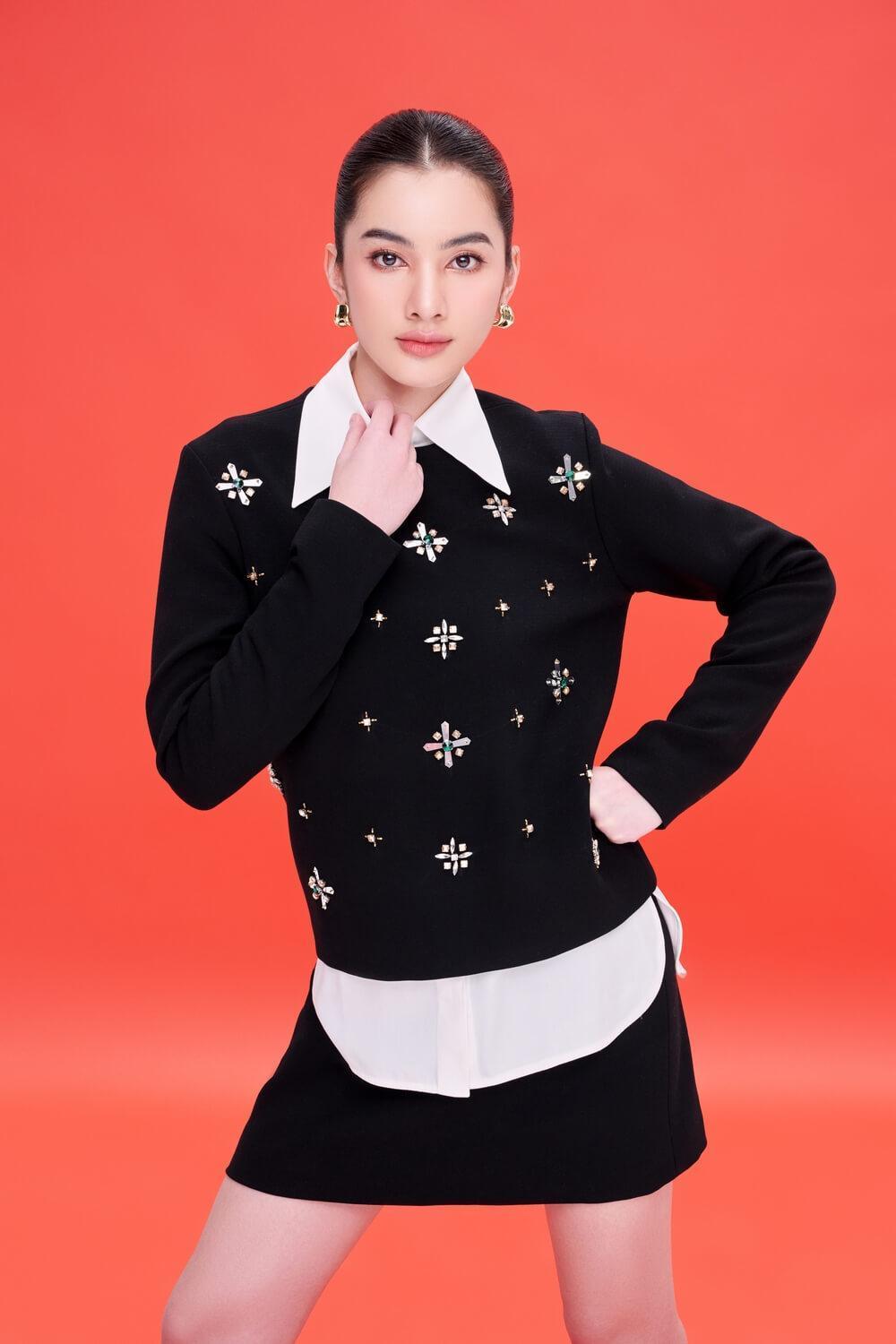 Gracie Straight Wings Collar Cotton Shirt MEAN BLVD