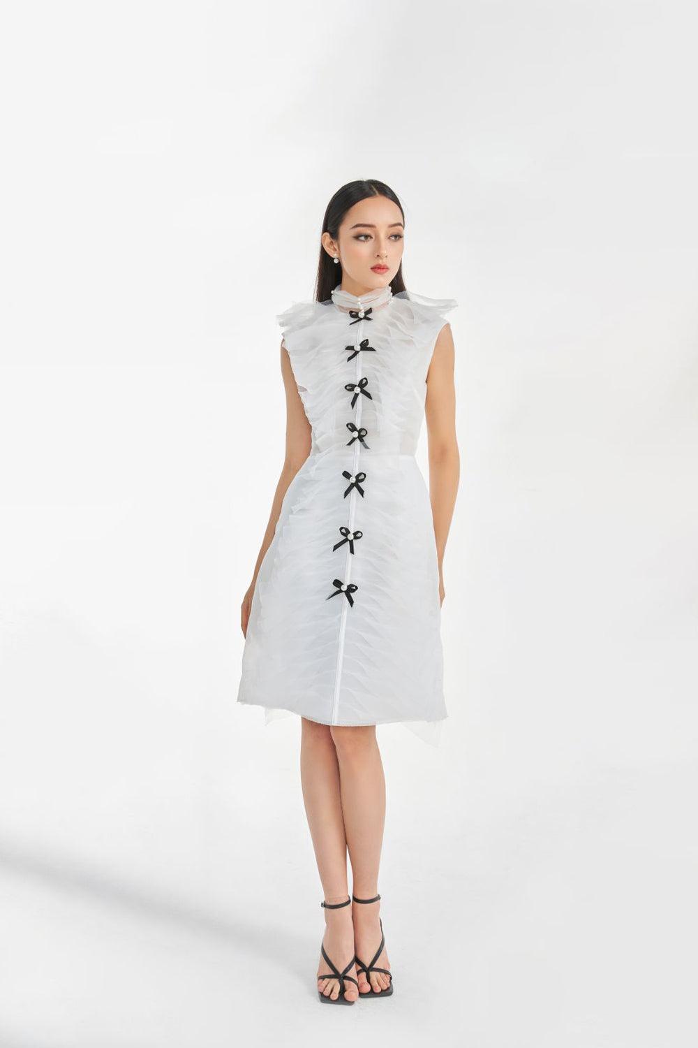 Grande Bowtie Line Dress MEAN BLVD
