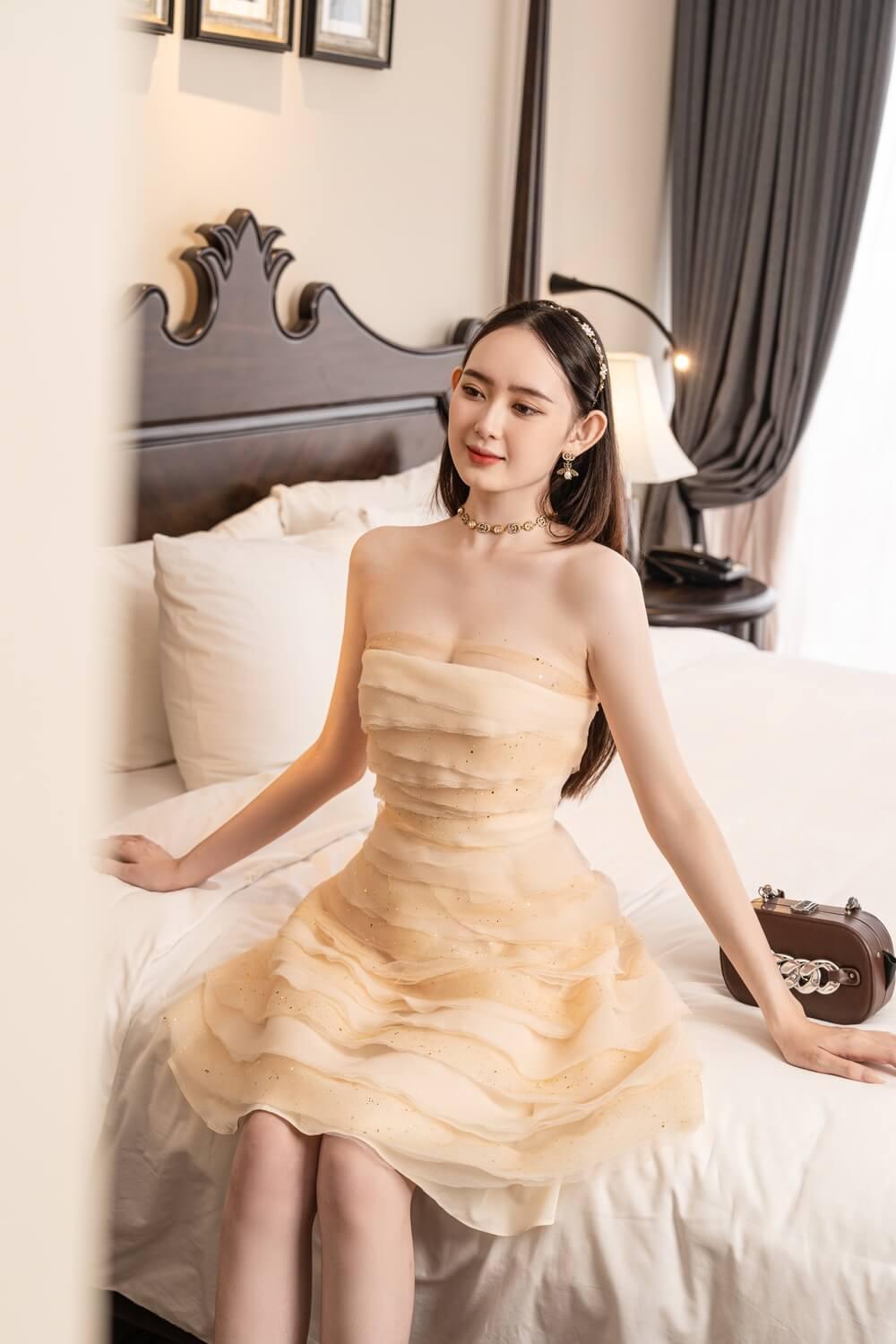 Groves Strapless Dress MEAN BLVD