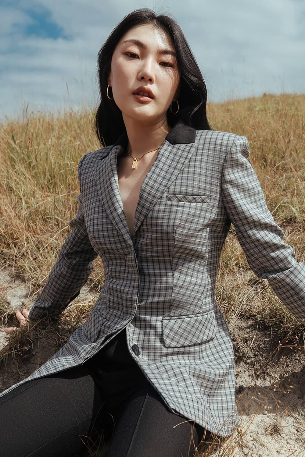 Haile Single Breasted Blazer MEAN BLVD