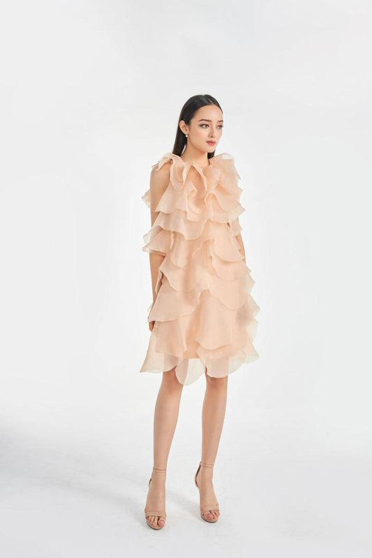 Hailey Ruffle Layers Dress MEAN BLVD