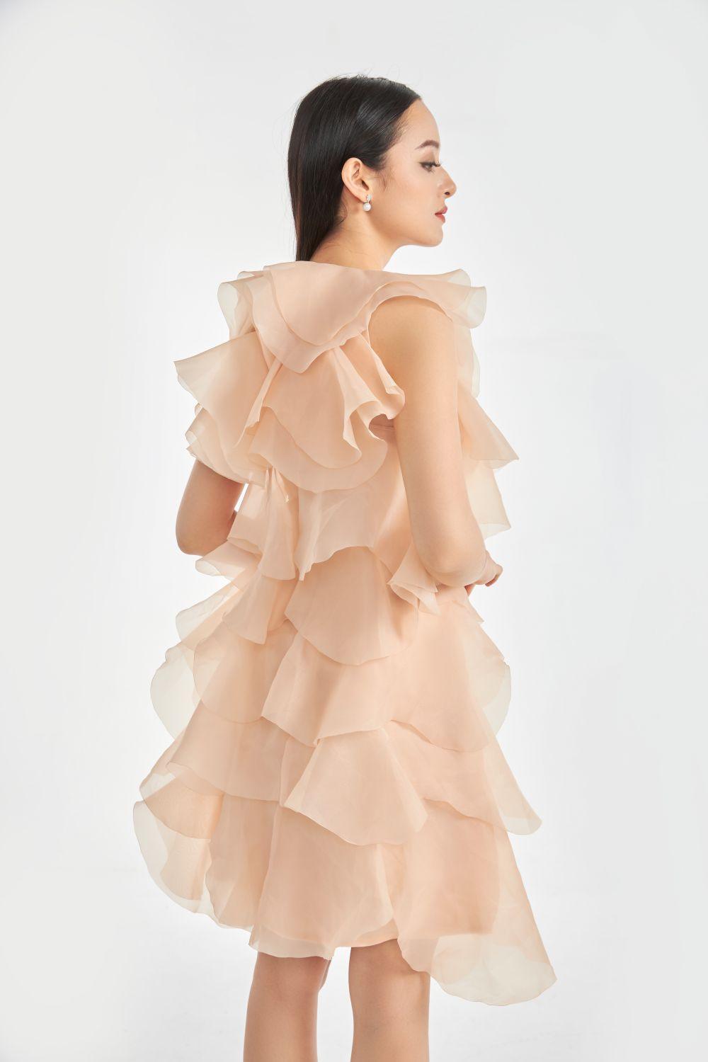 Hailey Ruffle Layers Dress MEAN BLVD
