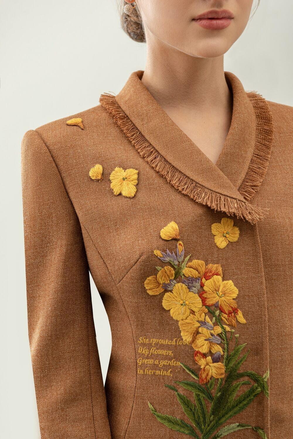 Heritage Embroidery Blazer MEAN BLVD