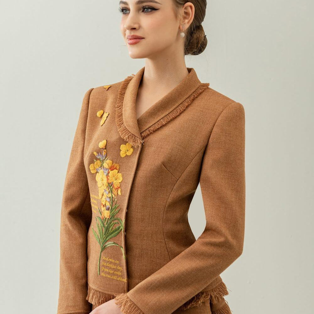 Heritage Embroidery Blazer MEAN BLVD