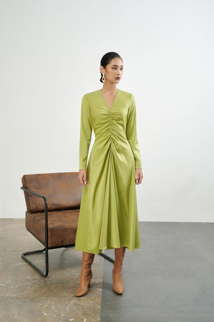 Isadora V-Neck Dress MEAN BLVD