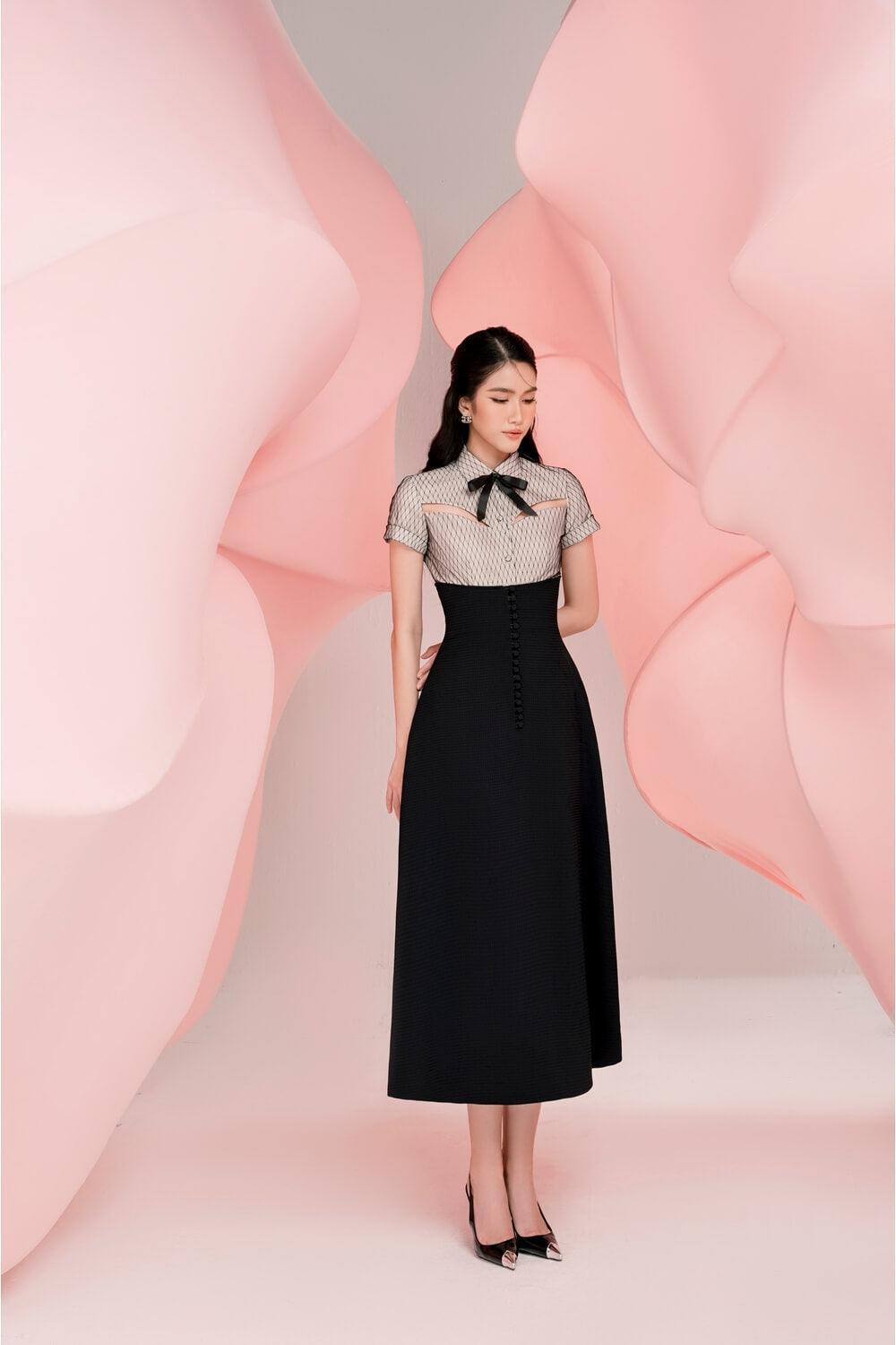 Isla Corset Waist Skirt MEAN BLVD