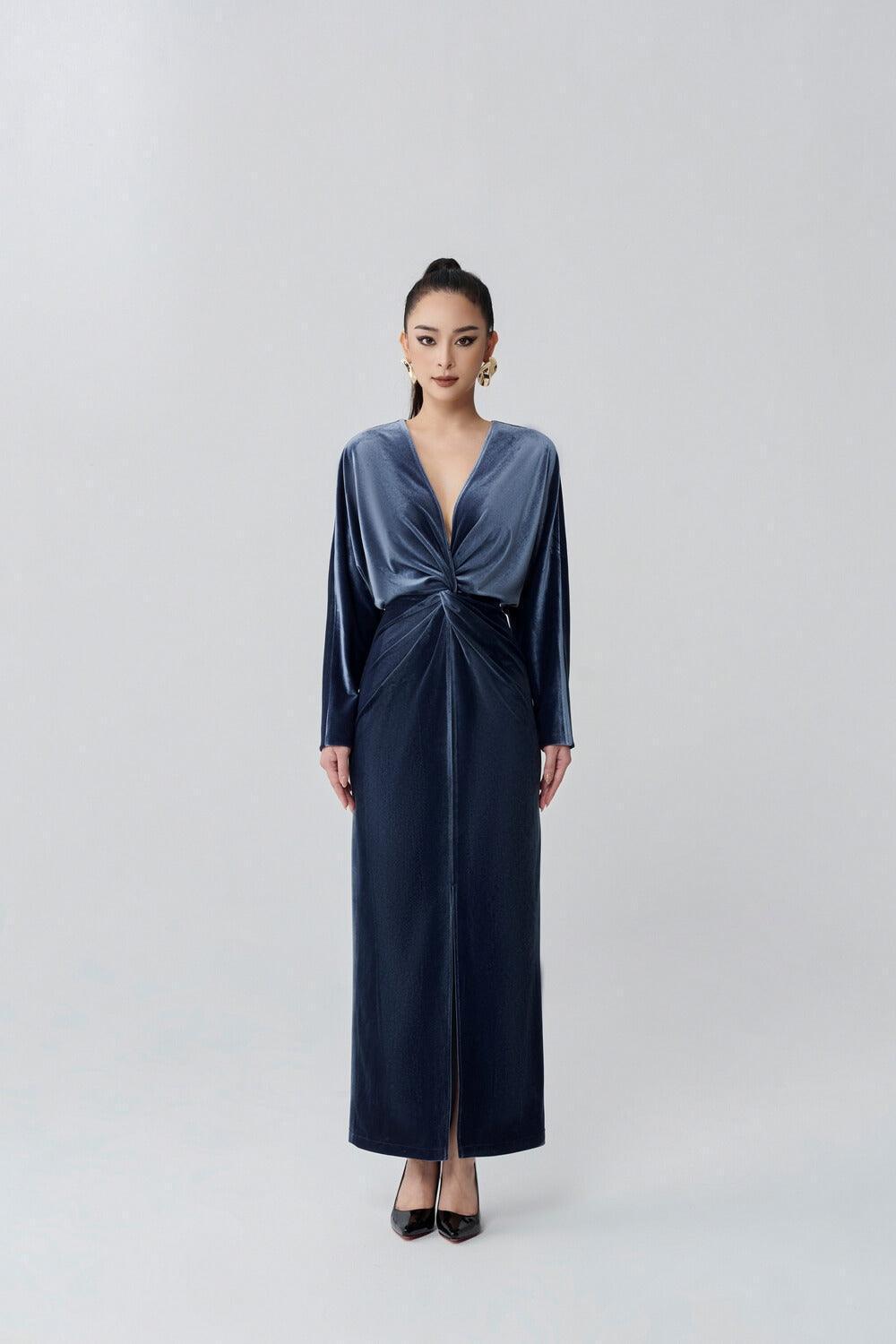 Ivy V-Neck Dress MEAN BLVD
