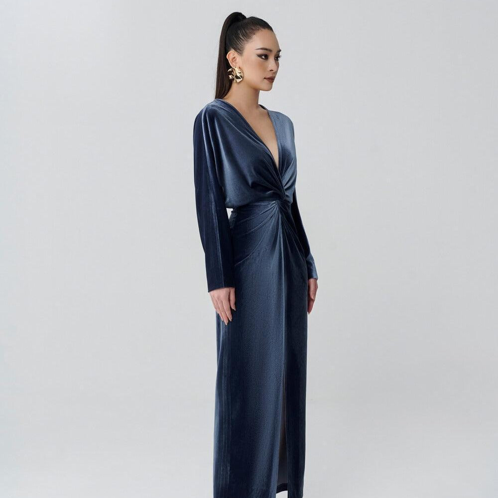 Ivy V-Neck Dress MEAN BLVD