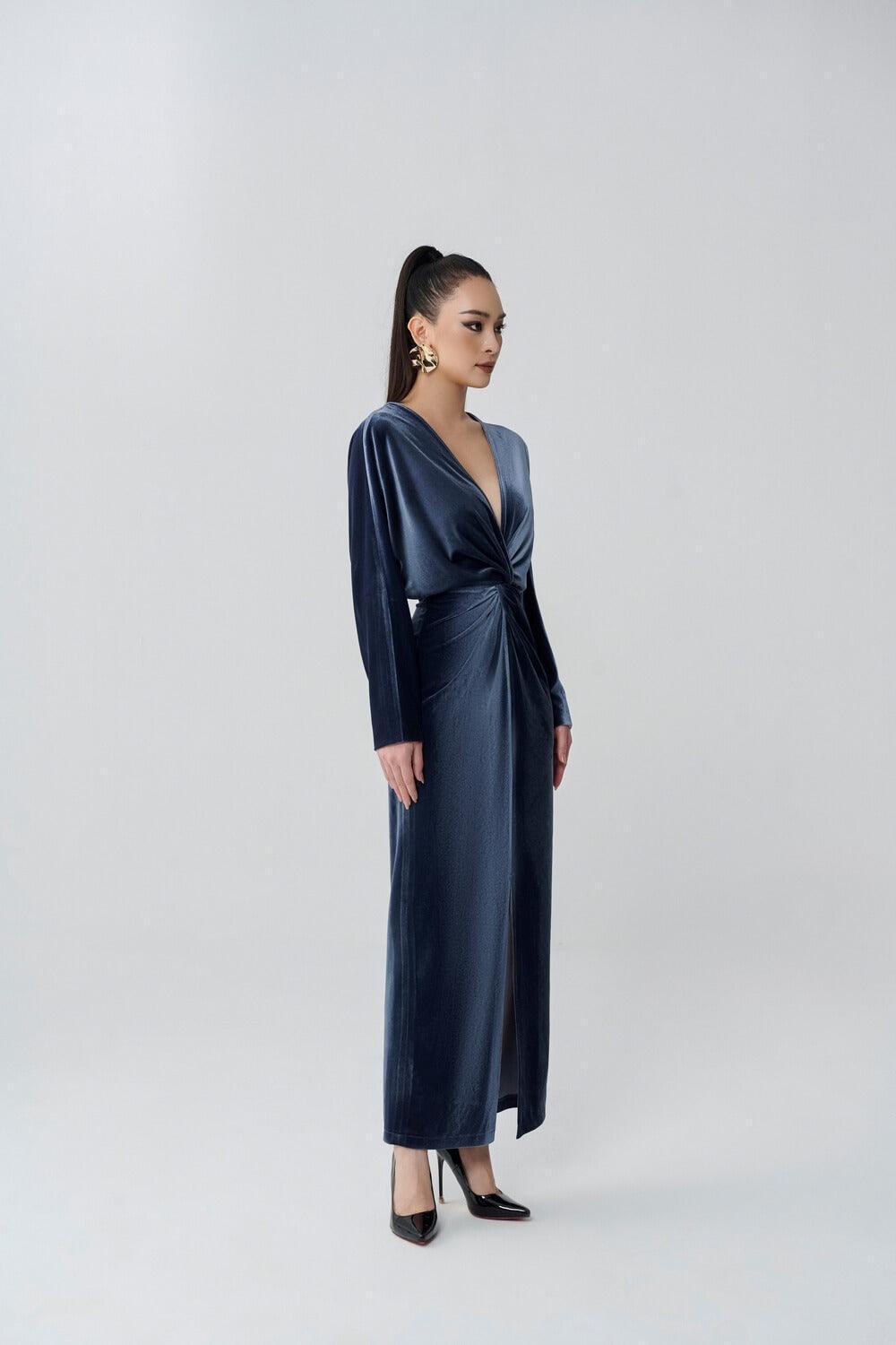 Ivy V-Neck Dress MEAN BLVD