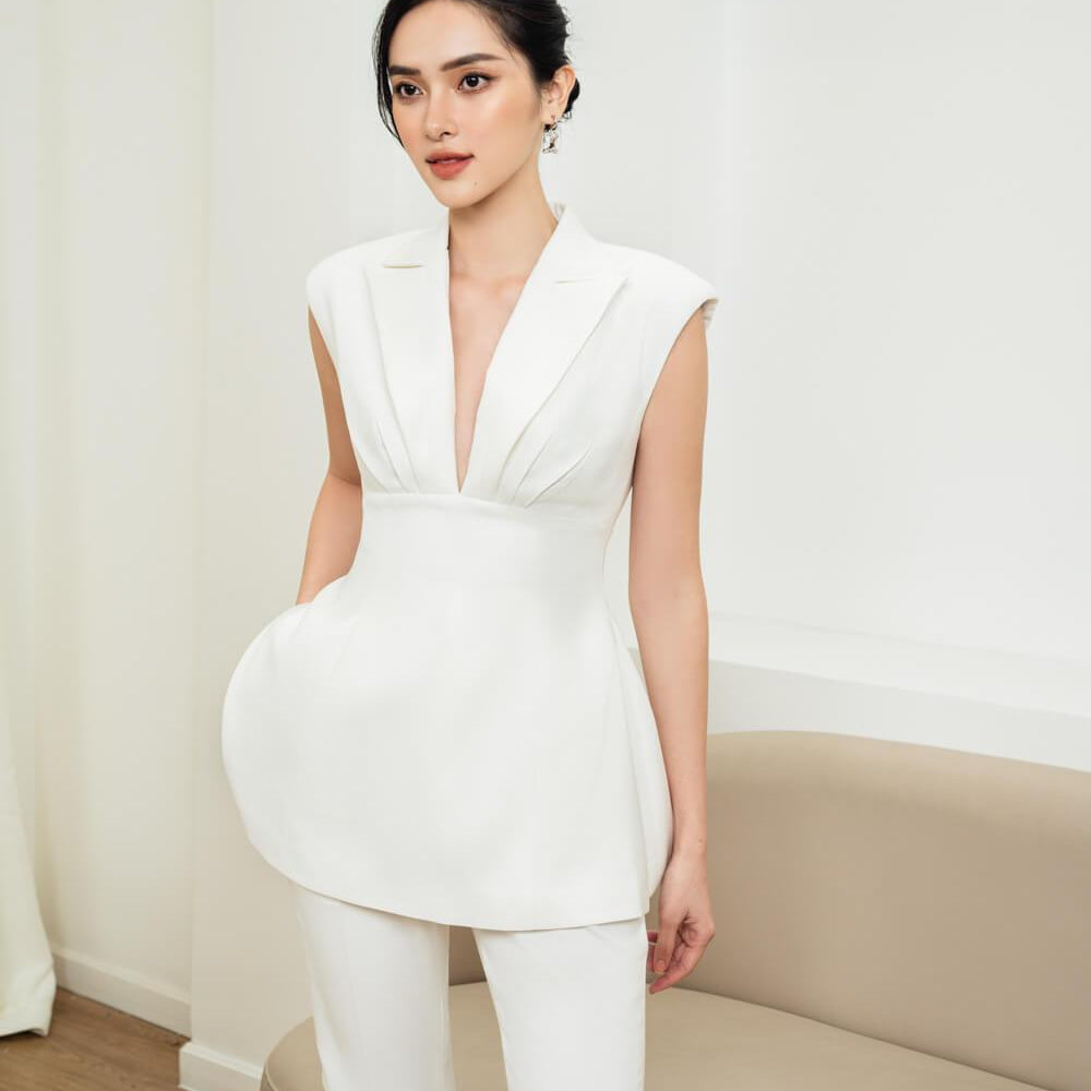 Ivy Sleeveless Blazer MEAN BLVD