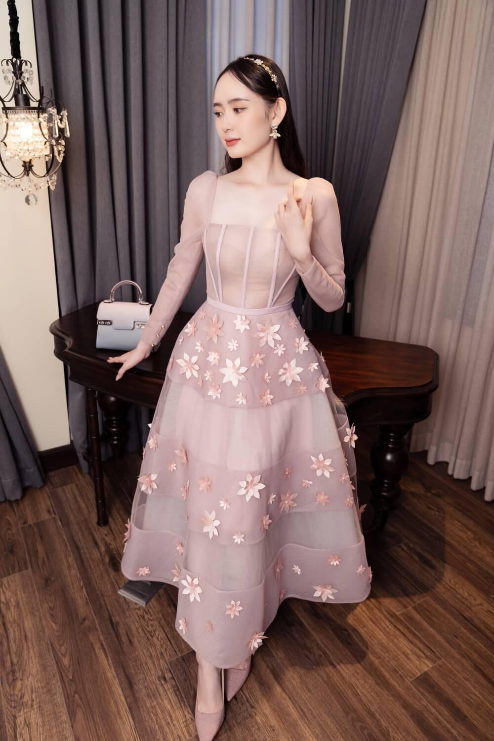 Jacqueline Square Neck Dress MEAN BLVD