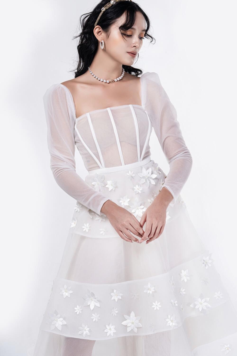 Jacqueline Square Neck Dress MEAN BLVD