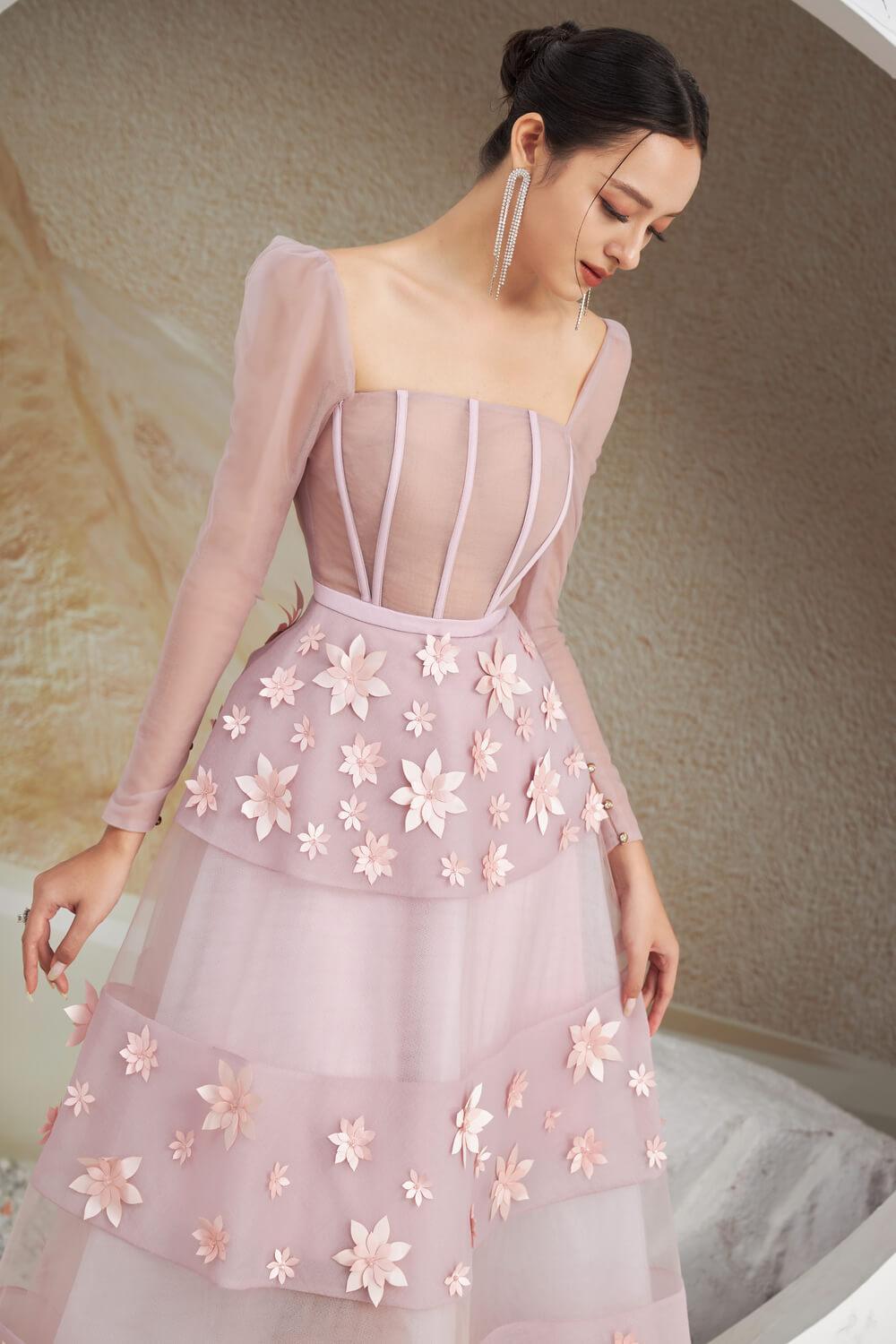 Jacqueline Square Neck Dress MEAN BLVD