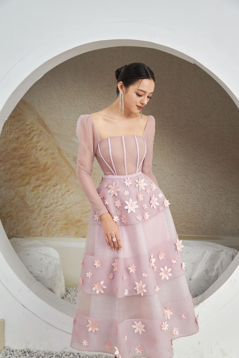 Jacqueline Square Neck Dress MEAN BLVD