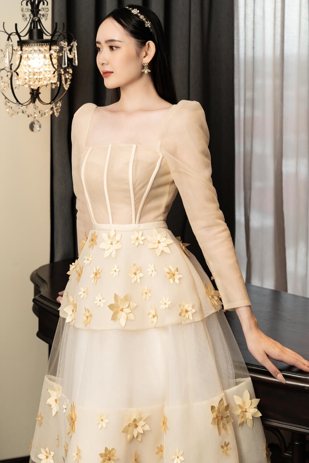 Jacqueline Square Neck Dress MEAN BLVD