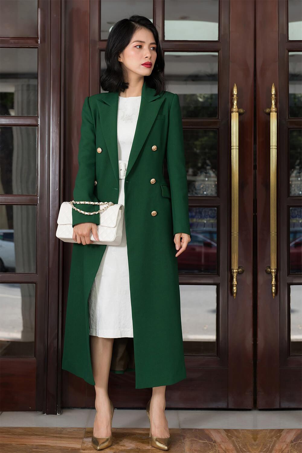 Jade 2025 green coat