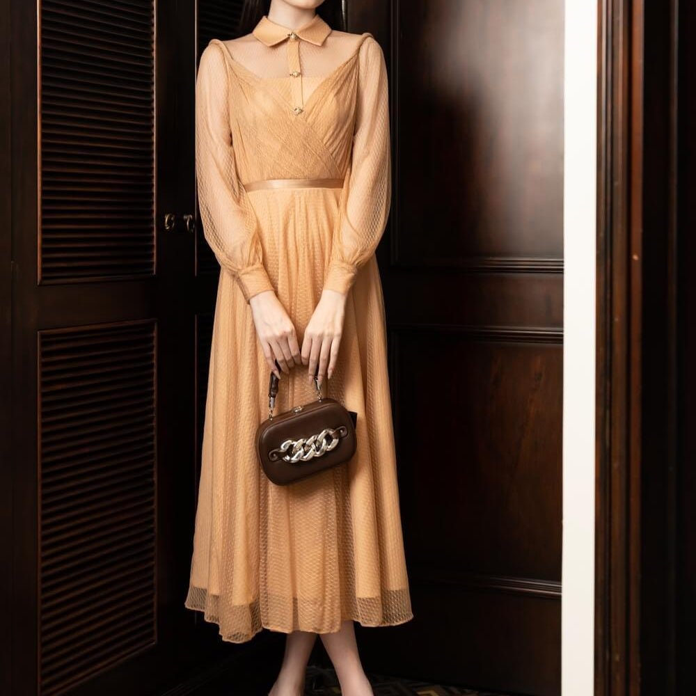 Jamie Long Sleeves Dress MEAN BLVD
