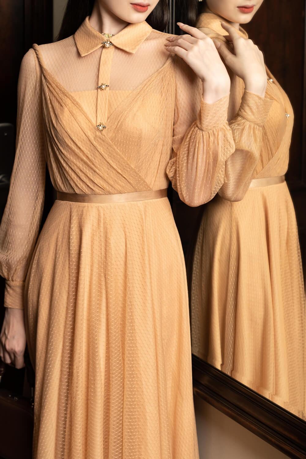 Jamie Long Sleeves Dress MEAN BLVD
