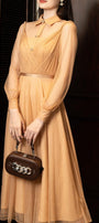 Jamie Long Sleeves Dress MEAN BLVD