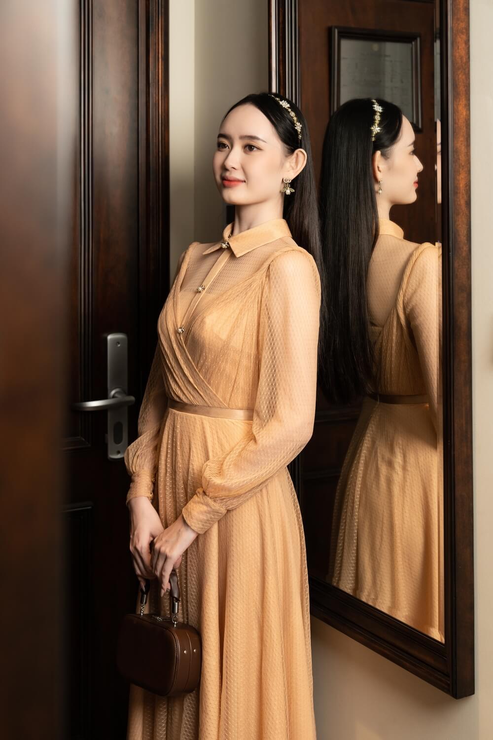Jamie Long Sleeves Dress MEAN BLVD