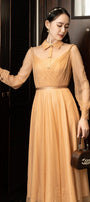 Jamie Long Sleeves Dress MEAN BLVD