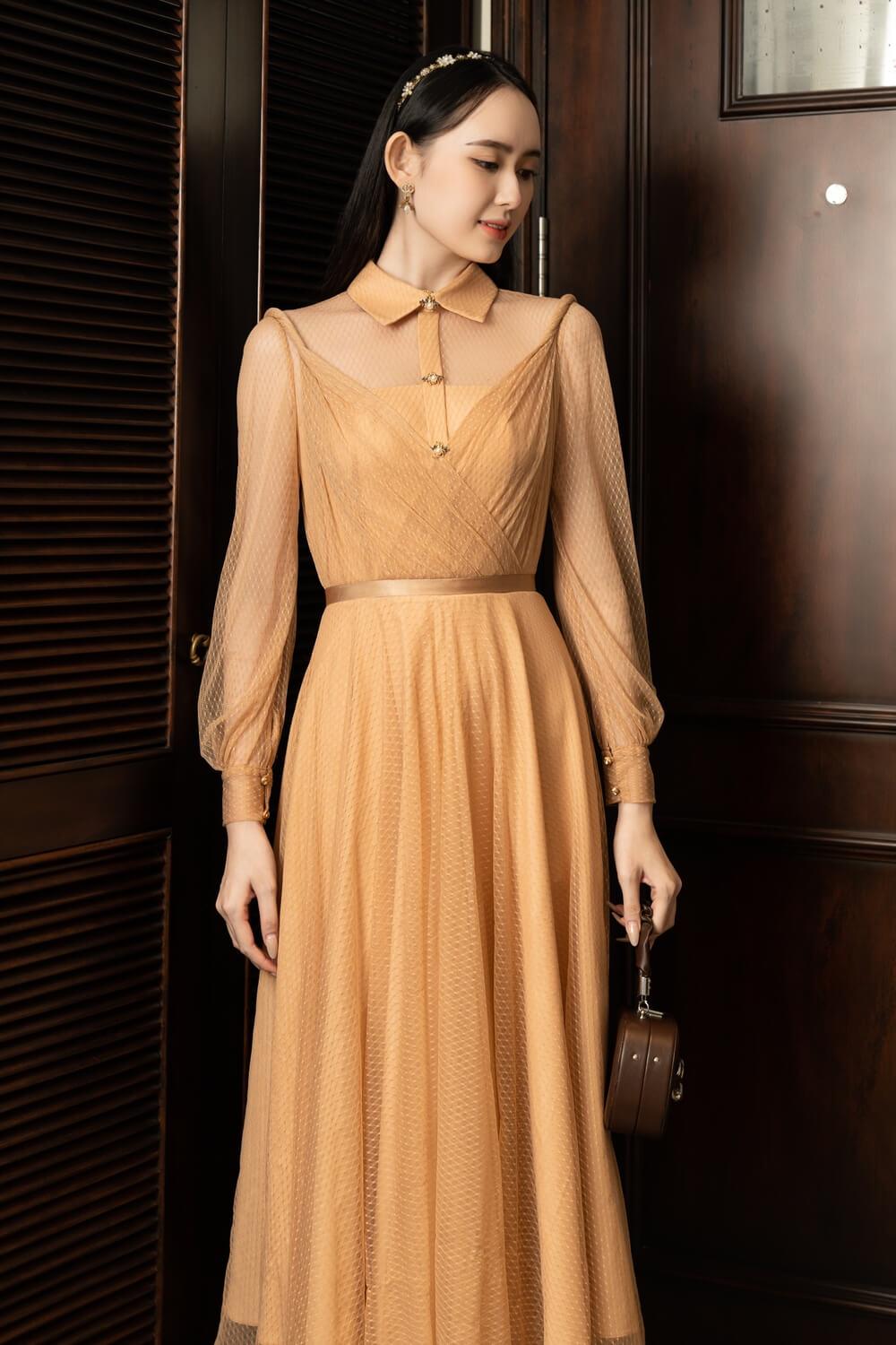 Jamie Long Sleeves Dress MEAN BLVD