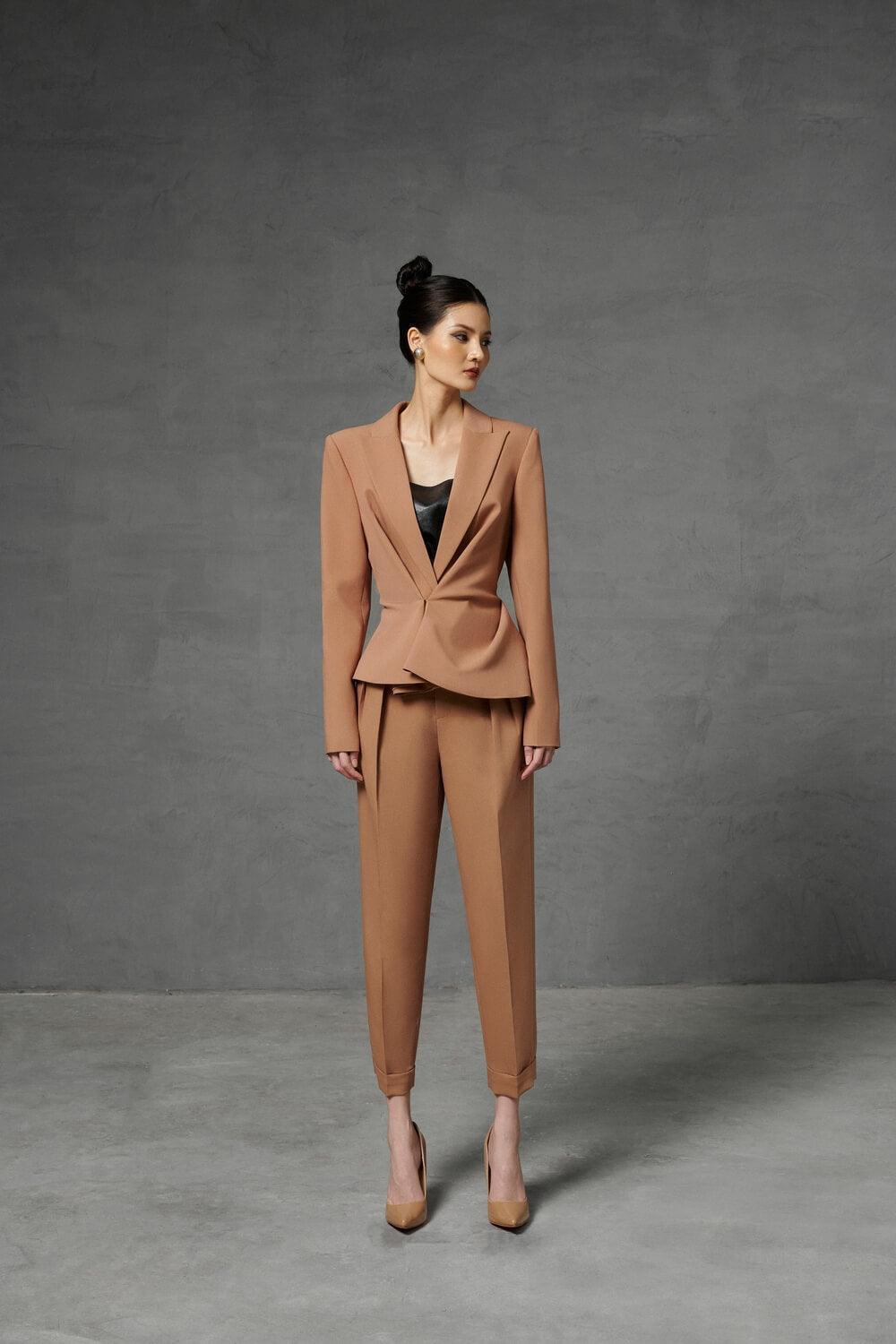 Joan Folded Hem Pants MEAN BLVD