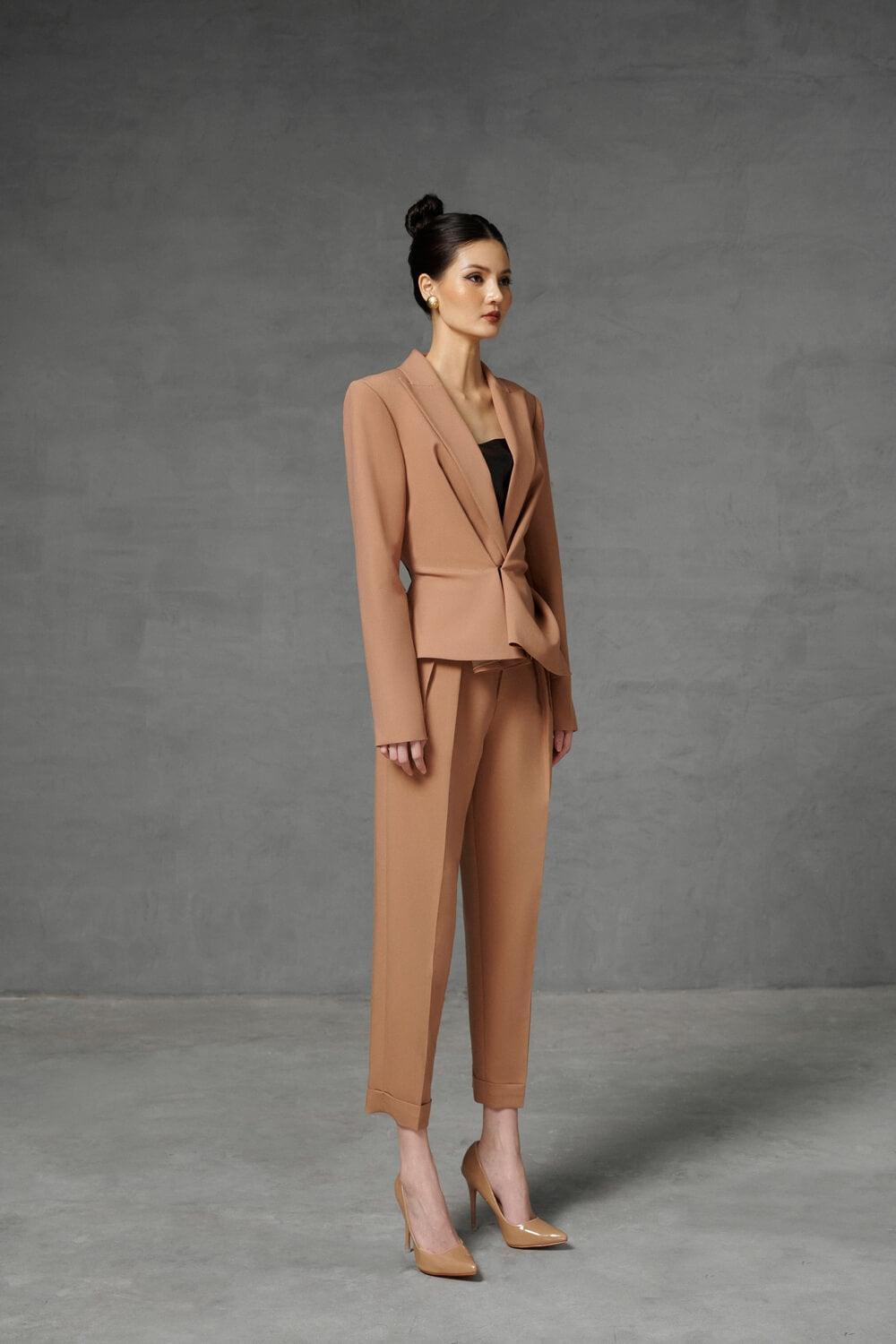 Joan Folded Hem Pants MEAN BLVD