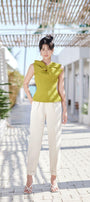Joan Folded Hem Pants MEAN BLVD