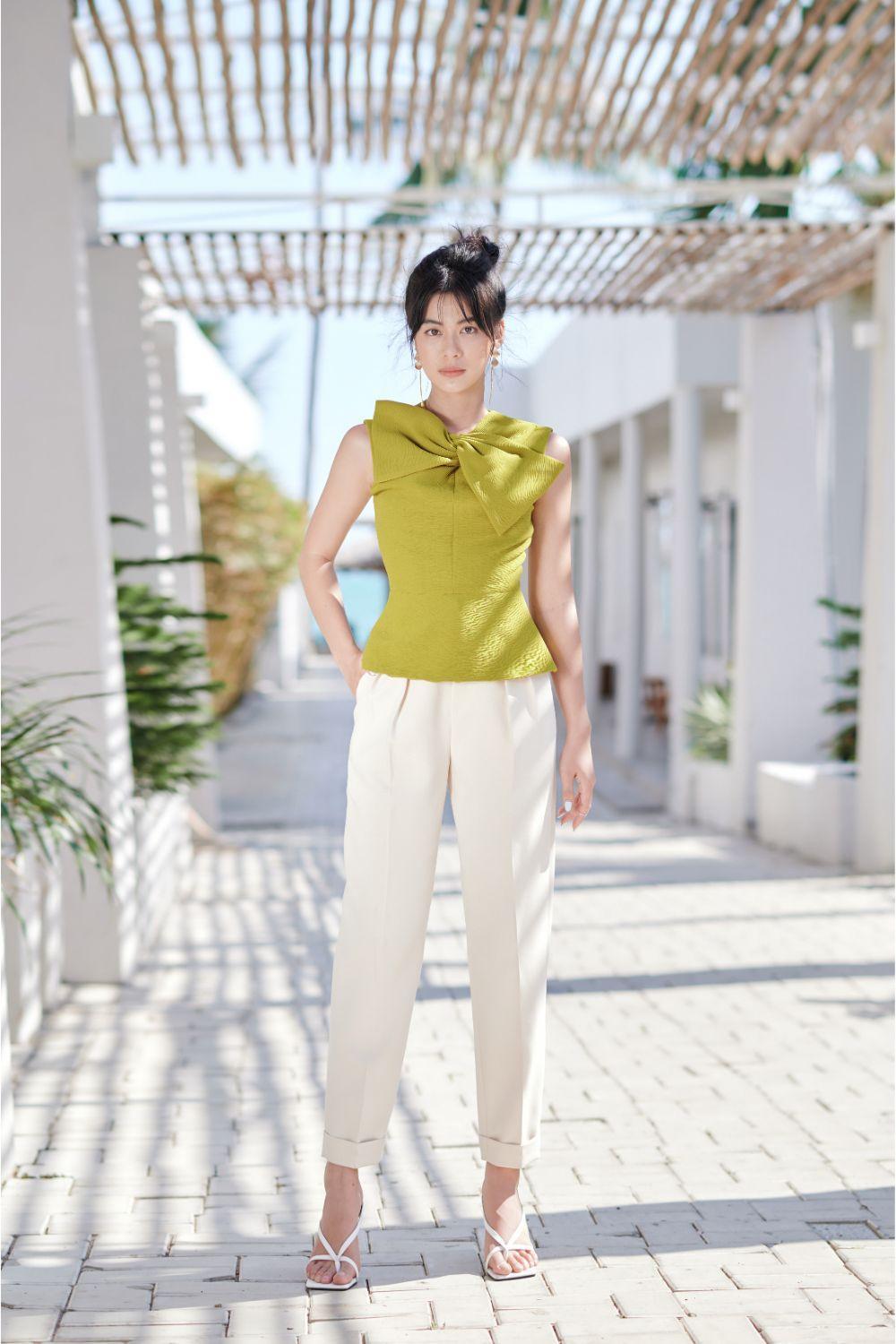 Joan Folded Hem Pants MEAN BLVD