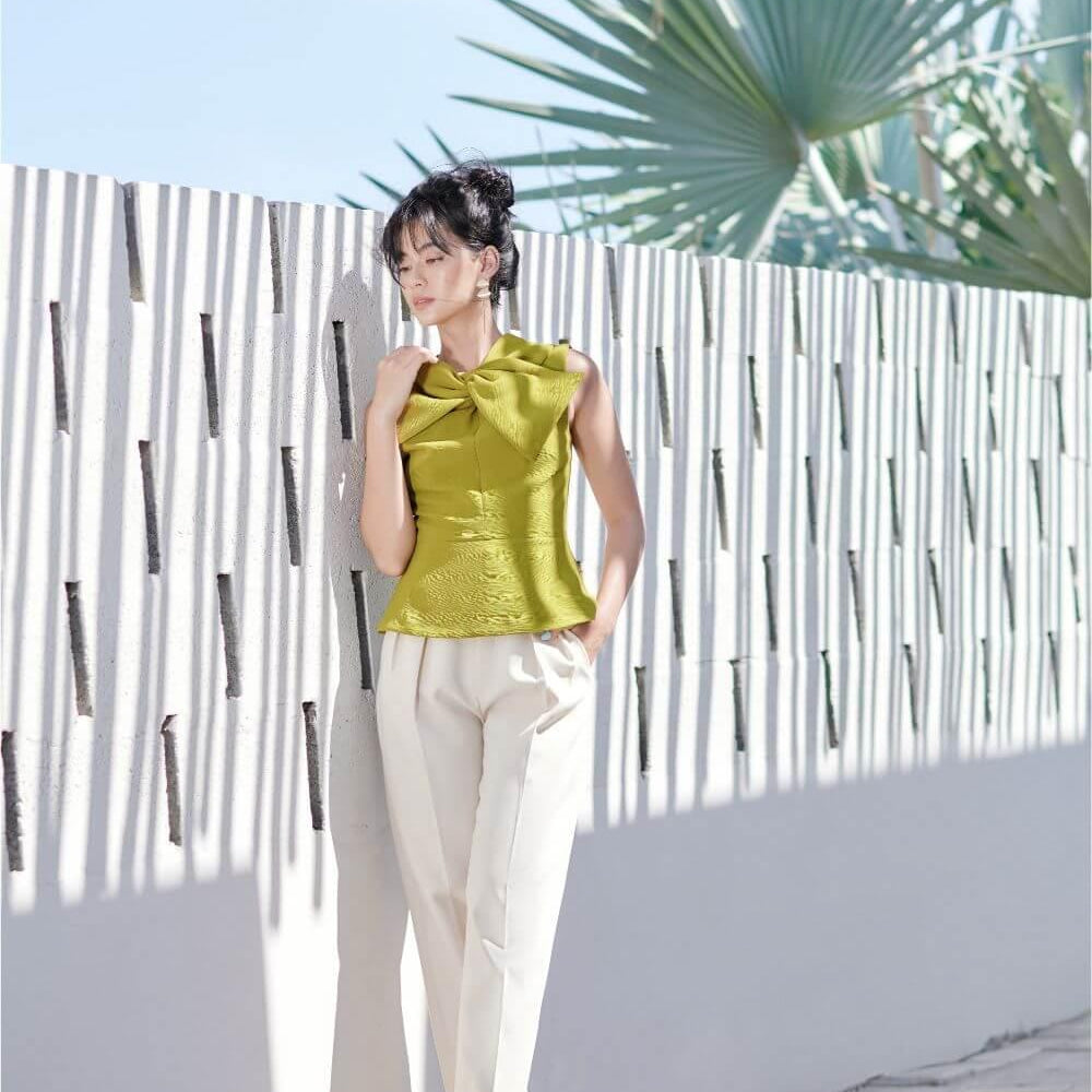 Joan Folded Hem Pants MEAN BLVD