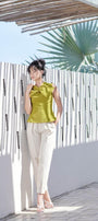 Joan Folded Hem Pants MEAN BLVD