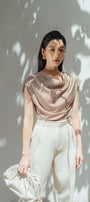 Joan Folded Hem Pants MEAN BLVD