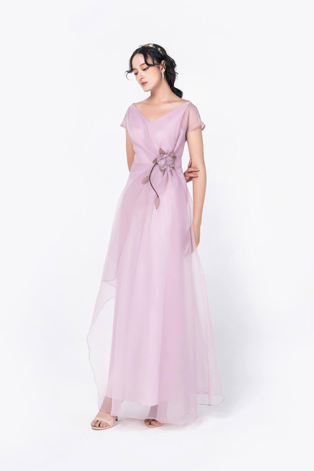 Kamille 3D Floral Dress MEAN BLVD