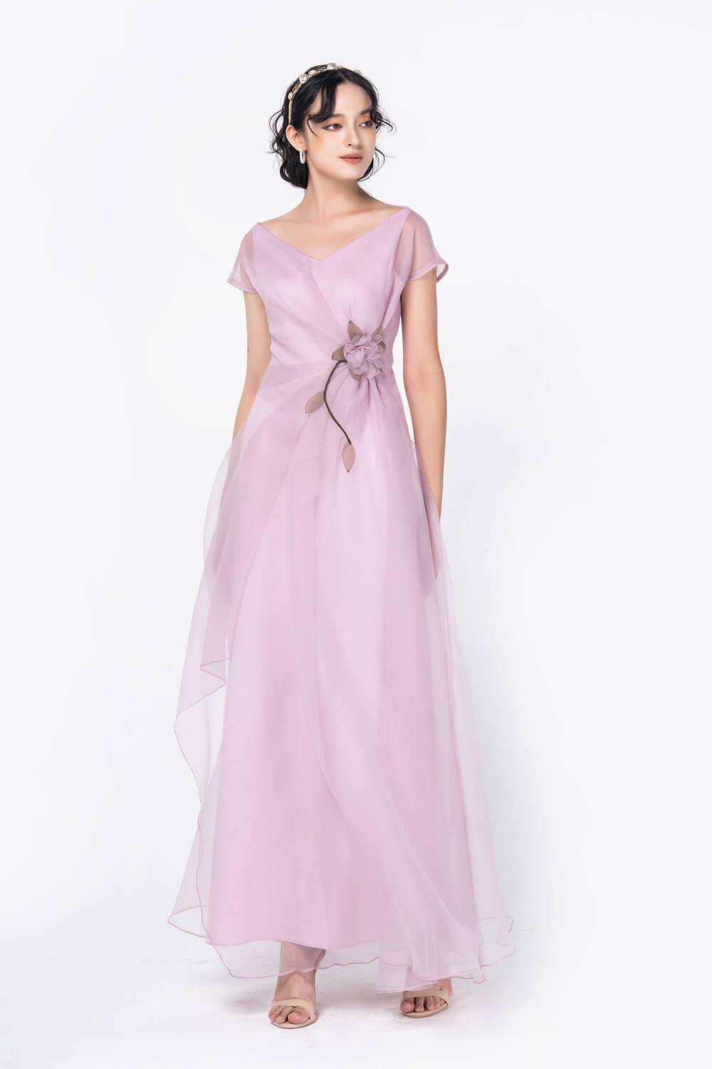 Kamille 3D Floral Dress MEAN BLVD