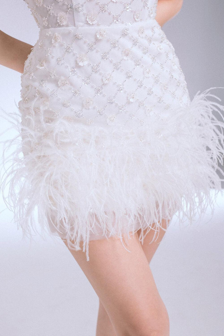 Karsyn Hourglass Camisole Lace Mini Dress - MEAN BLVD