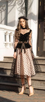 Kravitz Peplum Dress MEAN BLVD