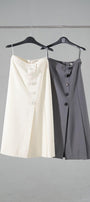 Larissa Button Line Skirt MEAN BLVD