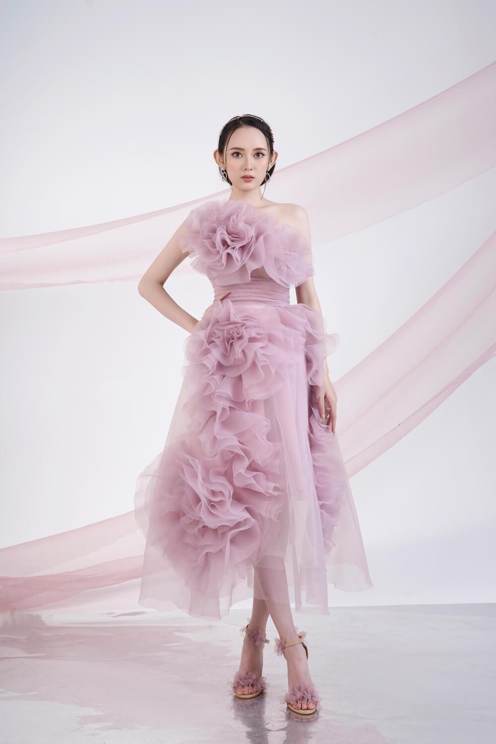 Lauren Ruffle Dress MEAN BLVD