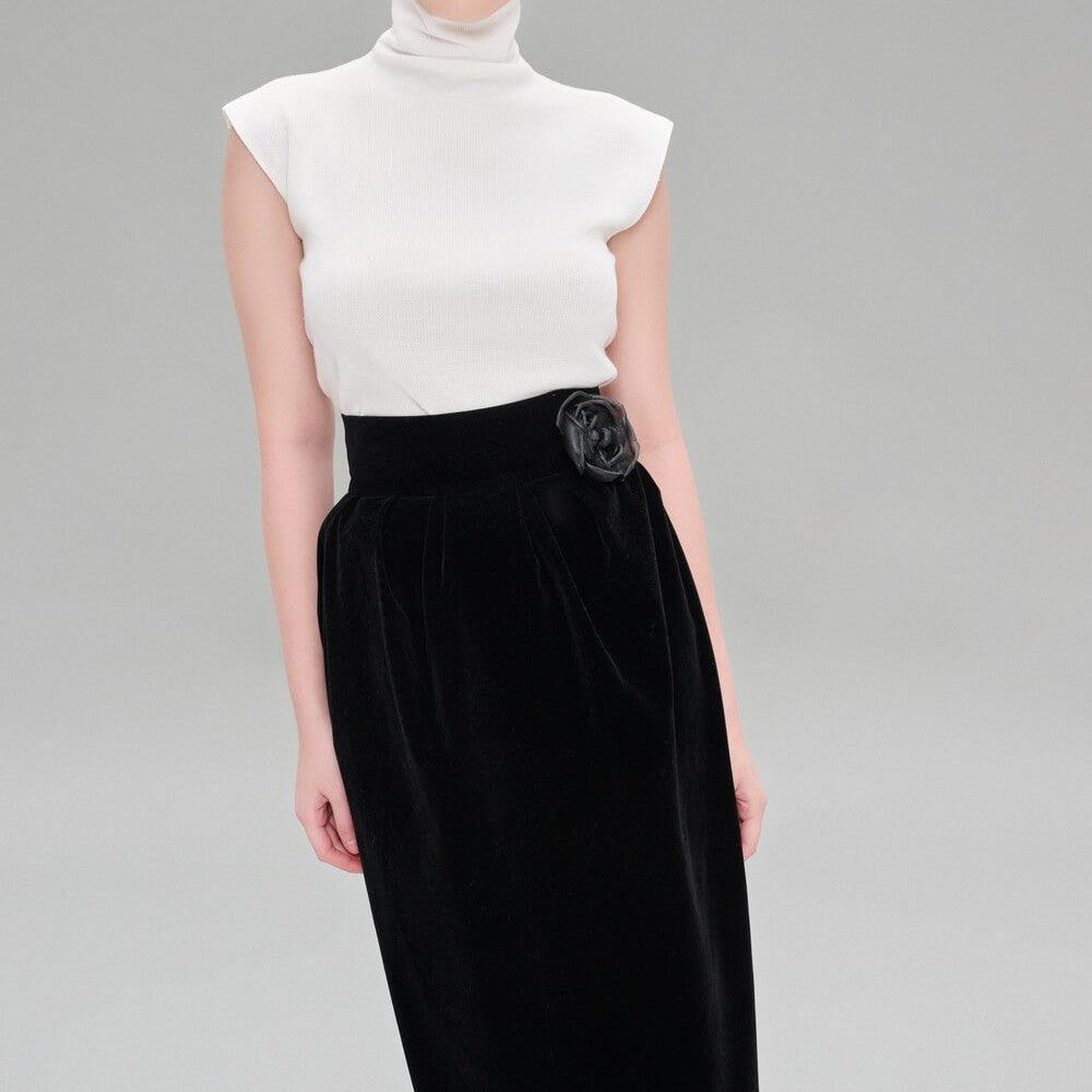 Lennon Bodycon Turtle Neck Knit Top MEAN BLVD