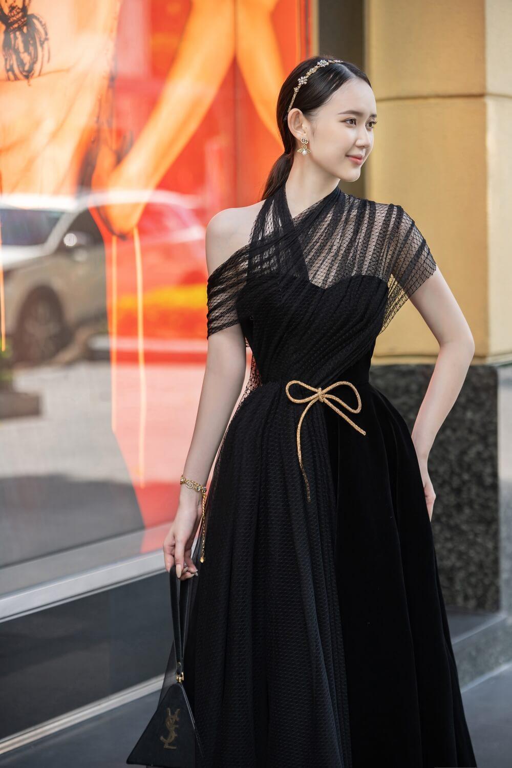 Leslie Cross Over Flap Dress MEAN BLVD