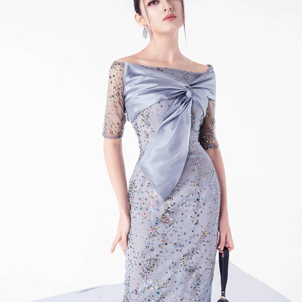 Leslie Off-Shoulder Dress MEAN BLVD