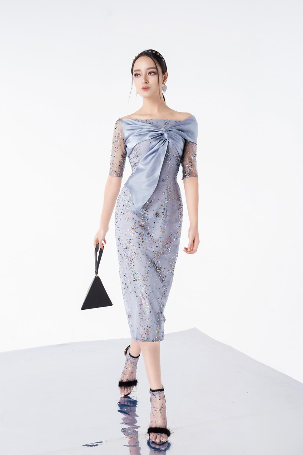 Leslie Off-Shoulder Dress MEAN BLVD